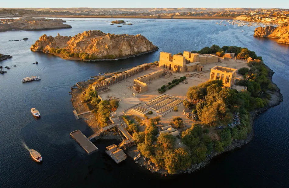 Ancient Egyptian temple of Philae