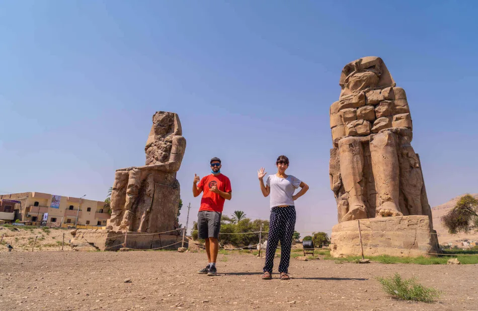 Guided tour to Colossi of Memnon