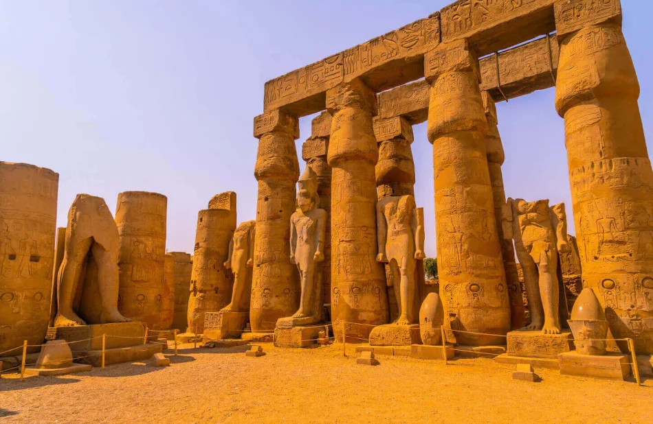 The Luxor Temple is a large Ancient Egyptian temple complex located on the east bank of the Nile