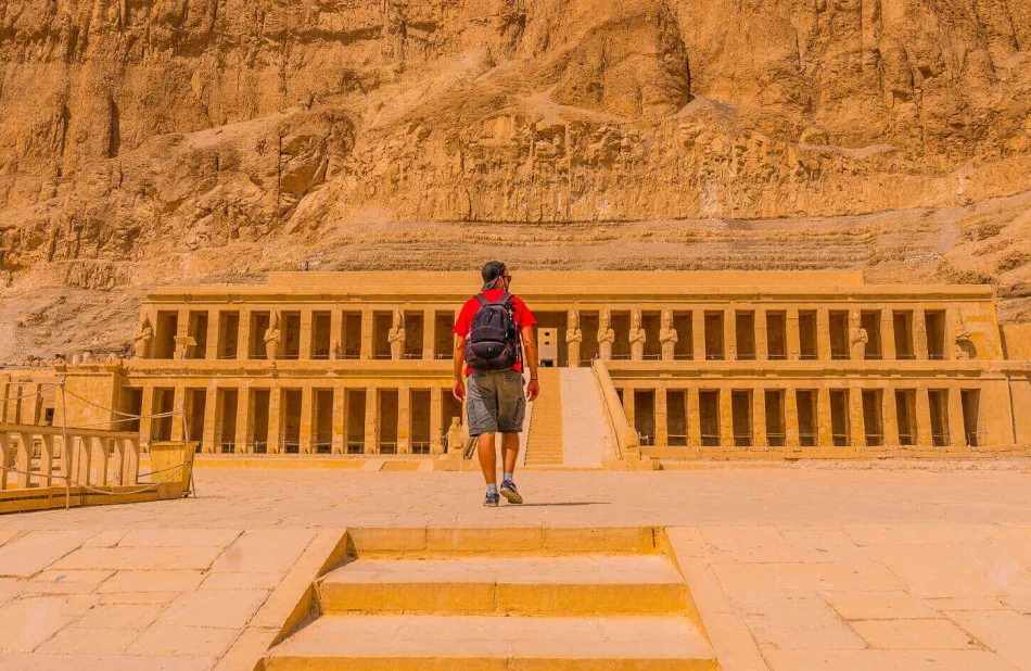 The mortuary temple of Hatshepsut is a mortuary temple built during the reign of Pharaoh Hatshepsut