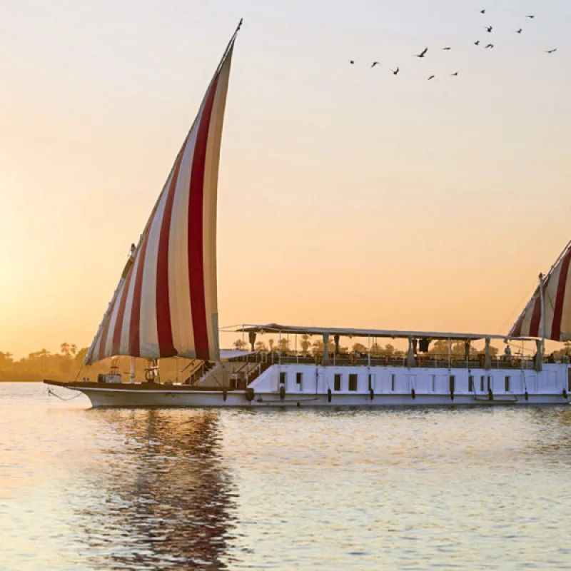 Travel with Luxury Dahabiya Nile cruise | Best Dahabiya Nile Cruise