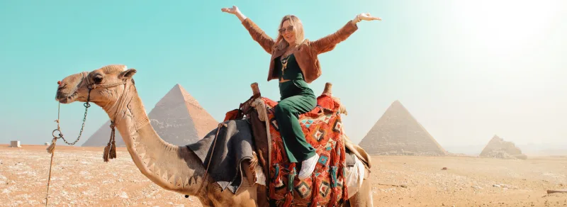 The Great Pyramid of Giza is the largest Egyptian pyramid.