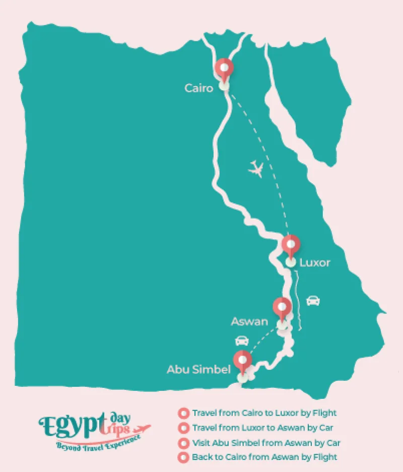 6-Day family tour package to Cairo, Luxor, and Aswan