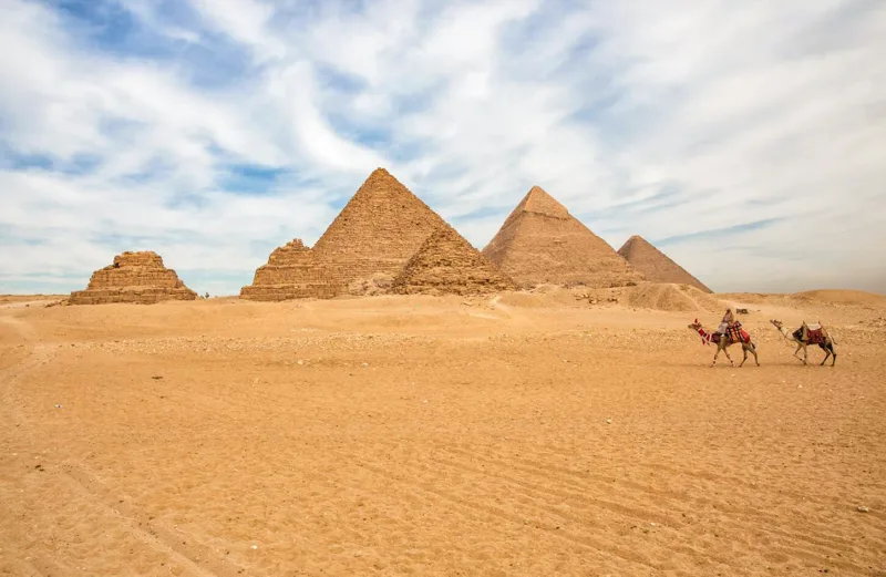 Discover the pyramids now on a luxurious trip to Egypt.