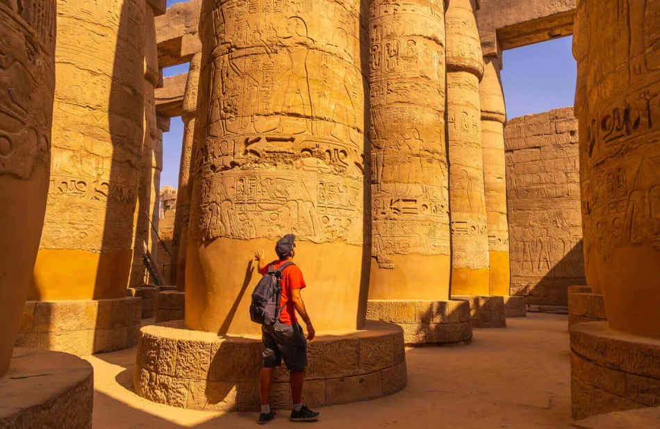The Luxor Temple is a large Ancient Egyptian temple complex located on the east bank of the Nile