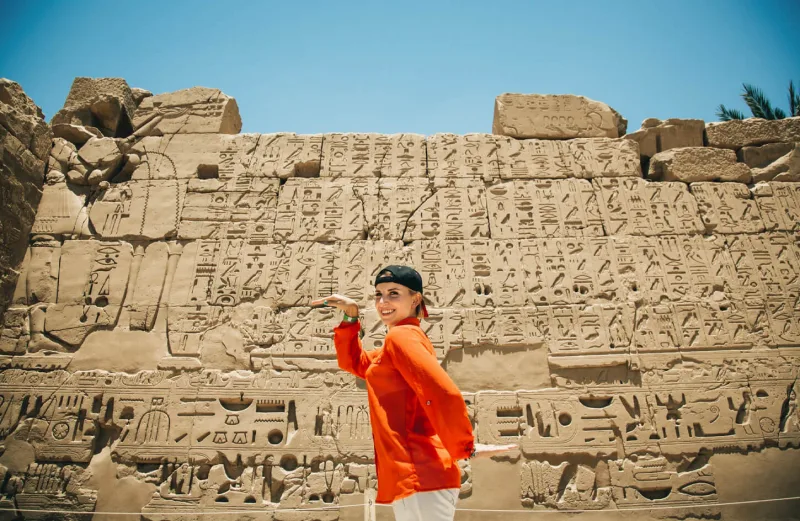 The Luxor Temple is a large Ancient Egyptian temple complex located on the east bank of the Nile