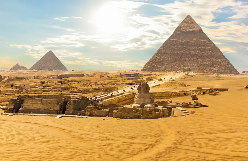 Discover the pyramids now on a luxurious trip to Egypt.