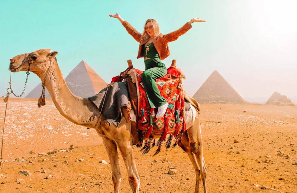 Discover the pyramids now on a luxurious trip to Egypt.