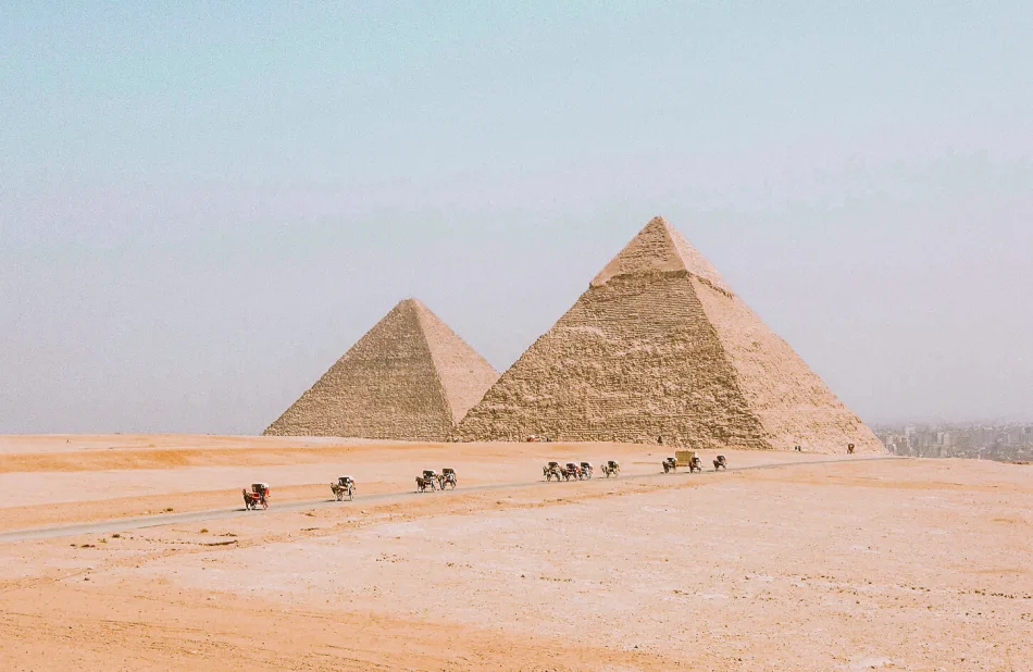 Discover the pyramids now on a luxurious trip to Egypt.