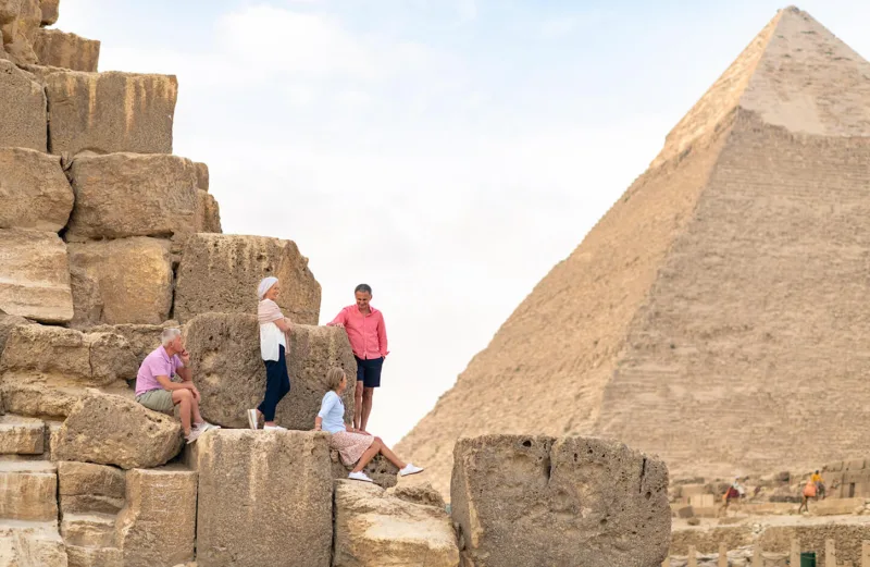 The Timeless Wonders of the Giza Pyramids