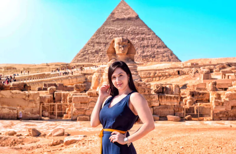 Exploring the Pyramids of Giza