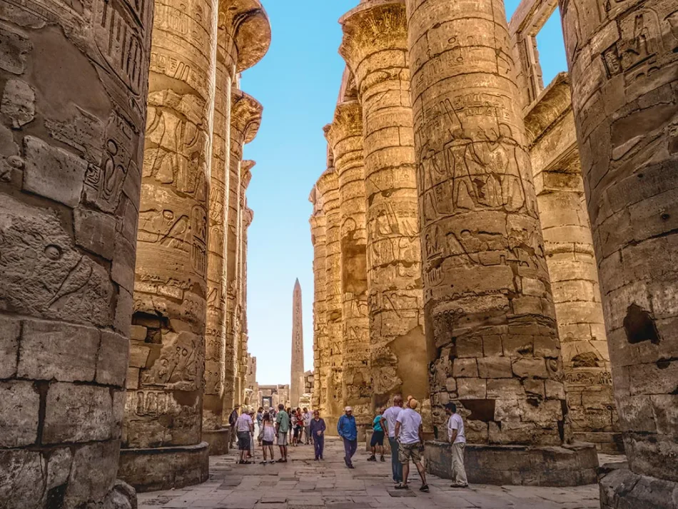 Ancient Egyptian temples in Luxor