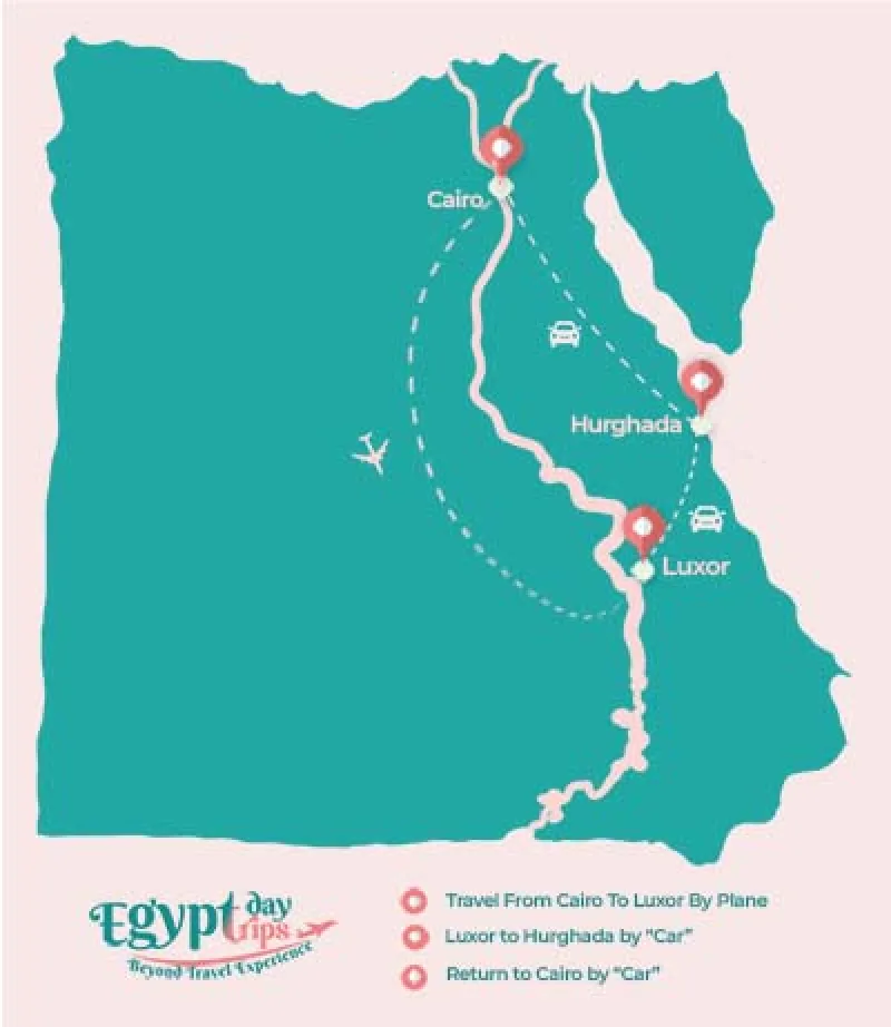 8-Day Budget Egypt Tours To Cairo, Luxor, and Hurghada