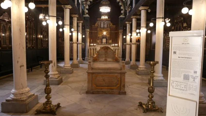 The Ben Ezra Synagogue is rich and interesting in history.