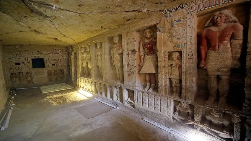 A tour inside the Giza Pyramids