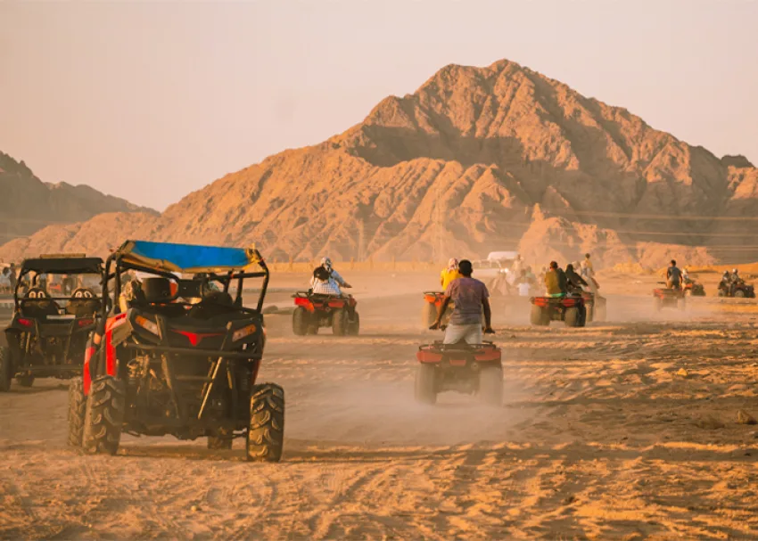 An action-packed tour of Egypt's vast desert, where survival challenges and ancient secrets
