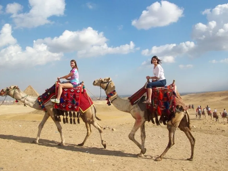 Camel Ride in Giza Pyramids