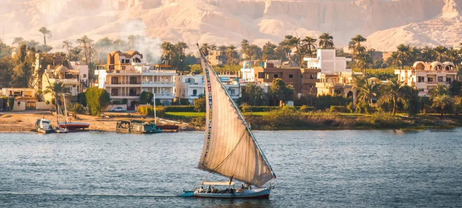 Nile felucca cruise to Luxor and Aswan