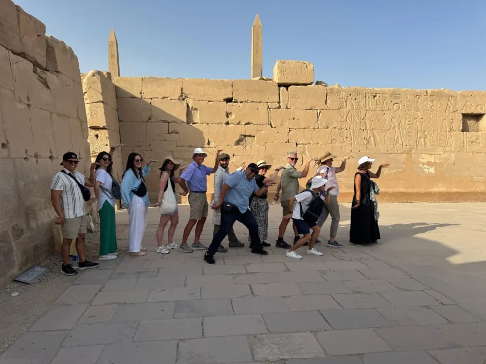 The obelisk of Hatshepsut, built in the year 1457 BC, during the XVIII dynasty