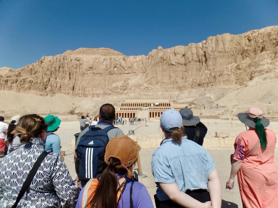 Queen Hatshepsut ancient temple in Egypt
