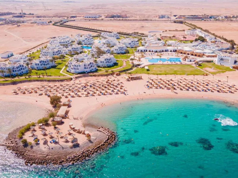 Hurghada Red Sea Coastline – Sea View Sea view of the Red Sea from a beach in Hurghada