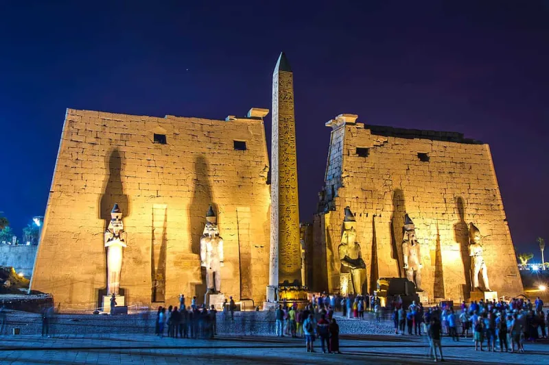 Visit Luxor Temple on a Nile cruise
