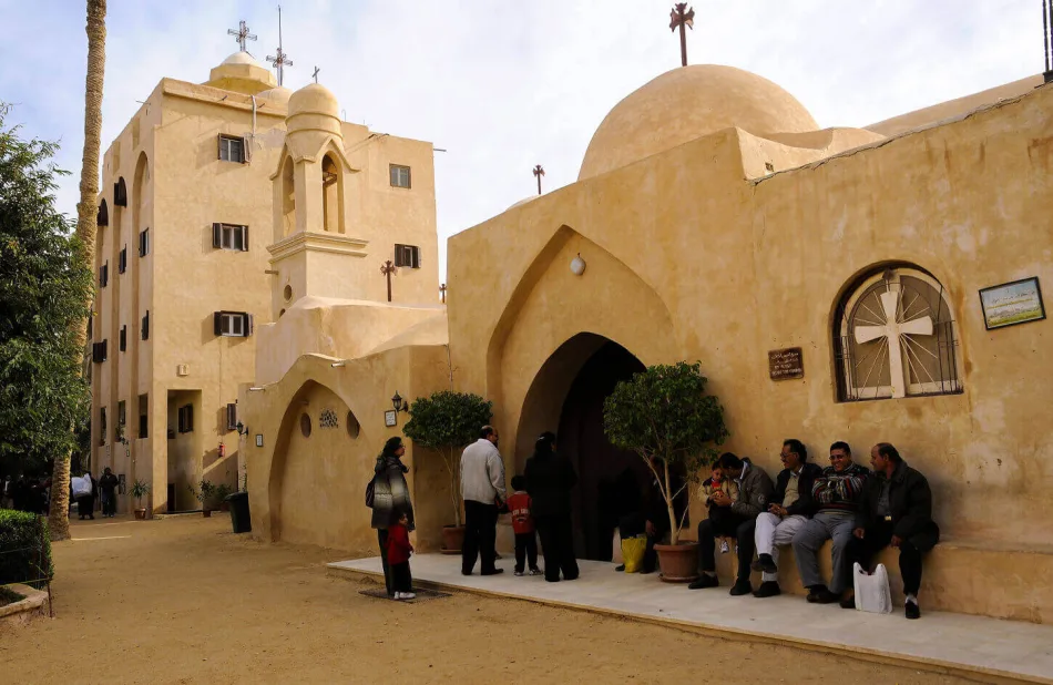 Wadi El-Natrun Monastery in Egypt