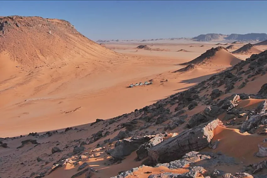 El Dakrour Mountain is one of the most admired mountains in Egypt