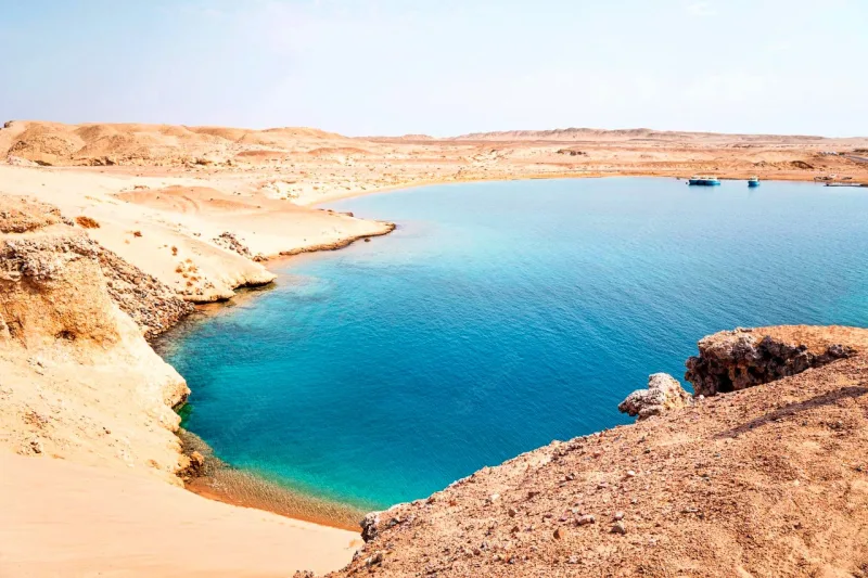 Ras Mohammed National Park, located at the southern tip of the Sinai Peninsula in Egypt