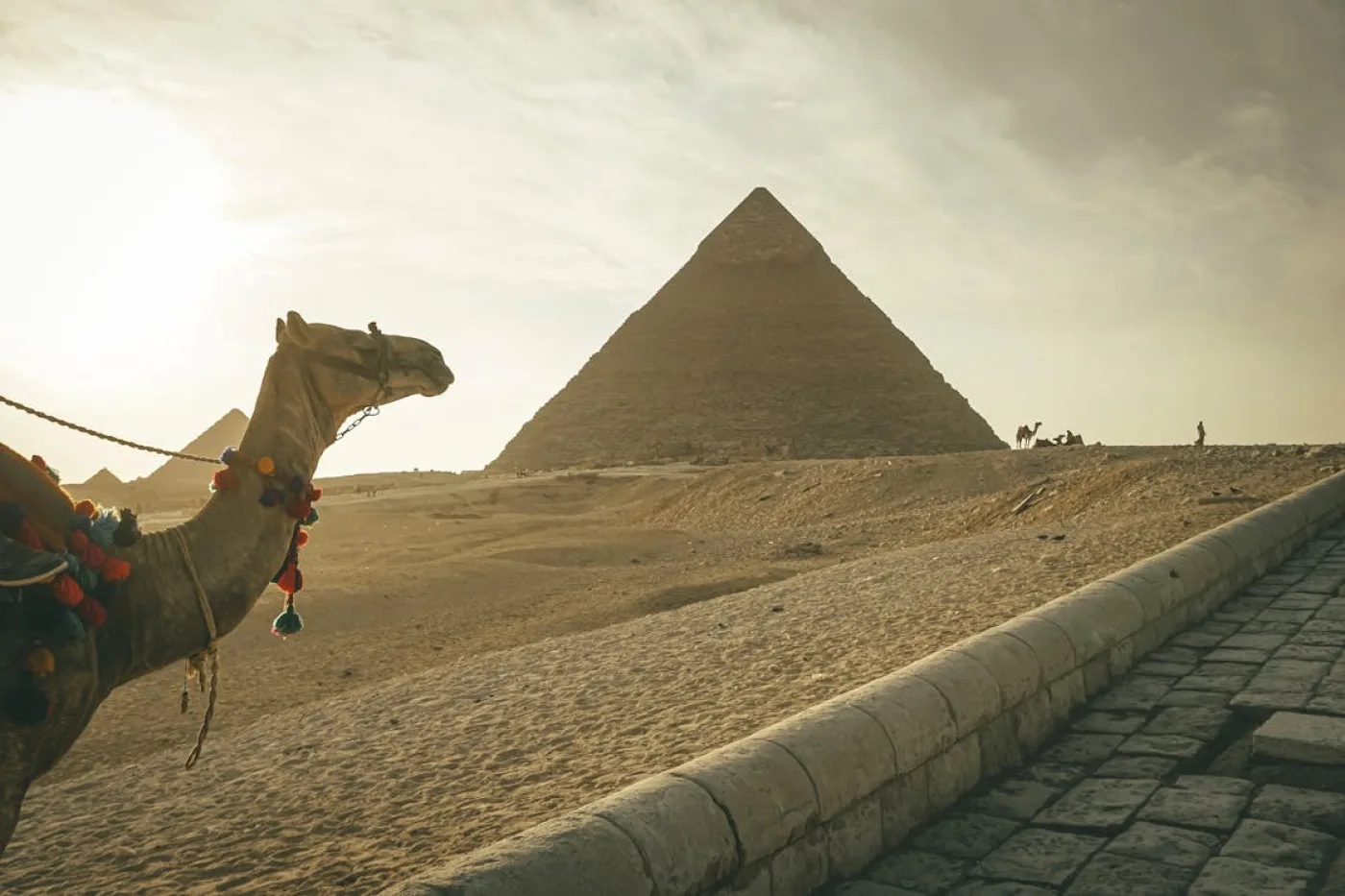 The Great Pyramid of Giza is the largest Egyptian pyramid.
