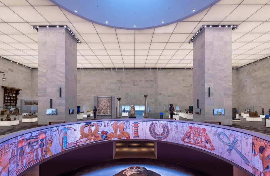 Cairo day trip to Egyptian Civilization Museum