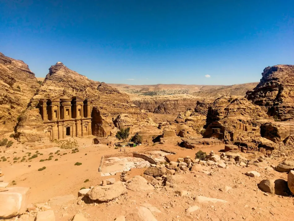 Exploring the Royal Tombs of Petra on tours from Dahab