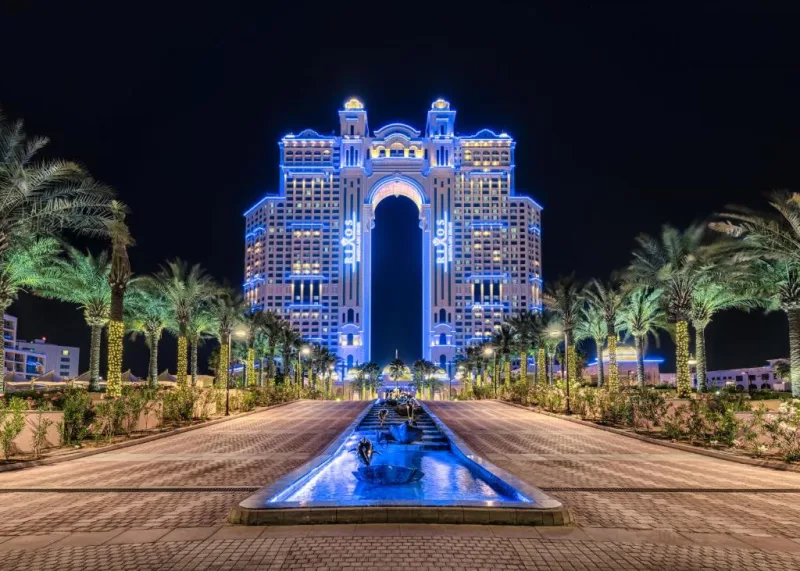 This place is right next to Abu Dhabi's yacht-packed marina.