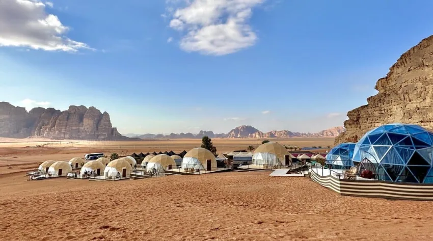Luxury Desert Camp in Wadi Rum Jordan