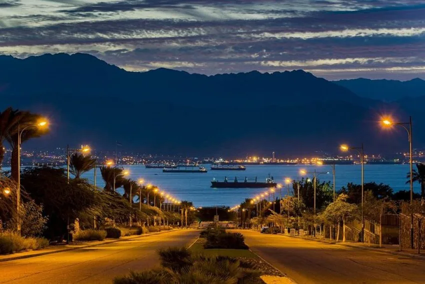 Aqaba is a Jordanian tourist city located 330 kilometres from the capital Amman.