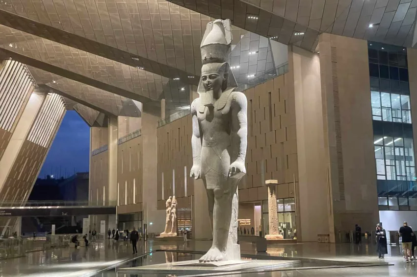 The Statue of Ramesses II is a colossal 3,200-year-old figure of Ramesses II