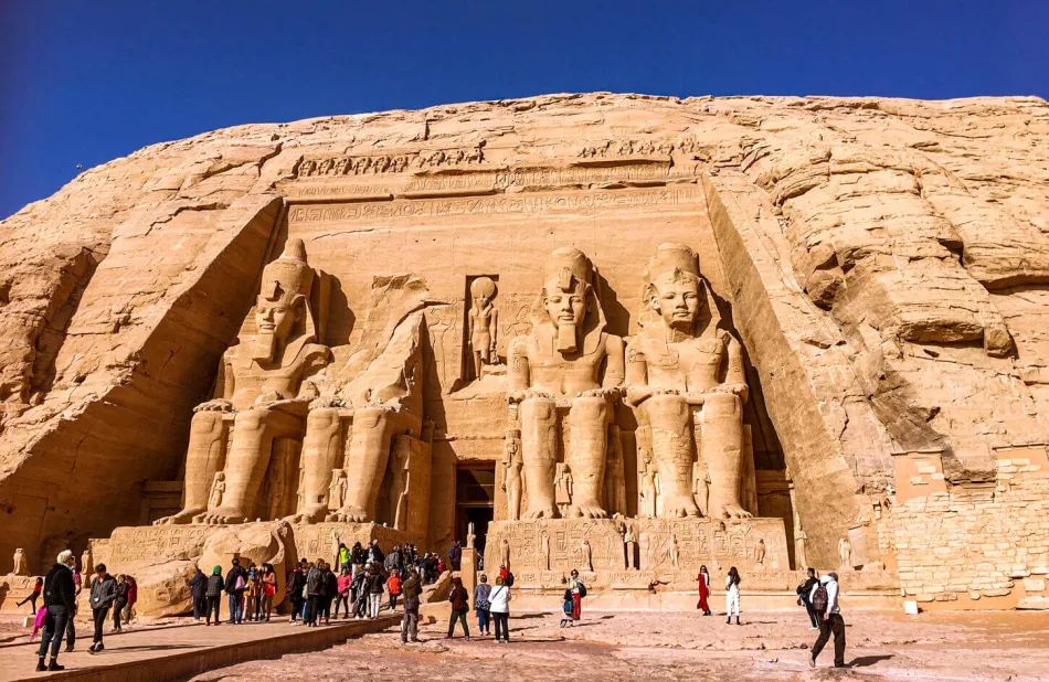 Aswan day excursion to Abu Simbel Temple