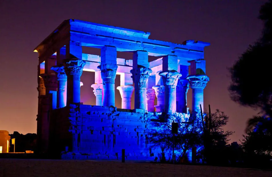 Enjoy Sounds and Lights Show at the Temple of Philae
