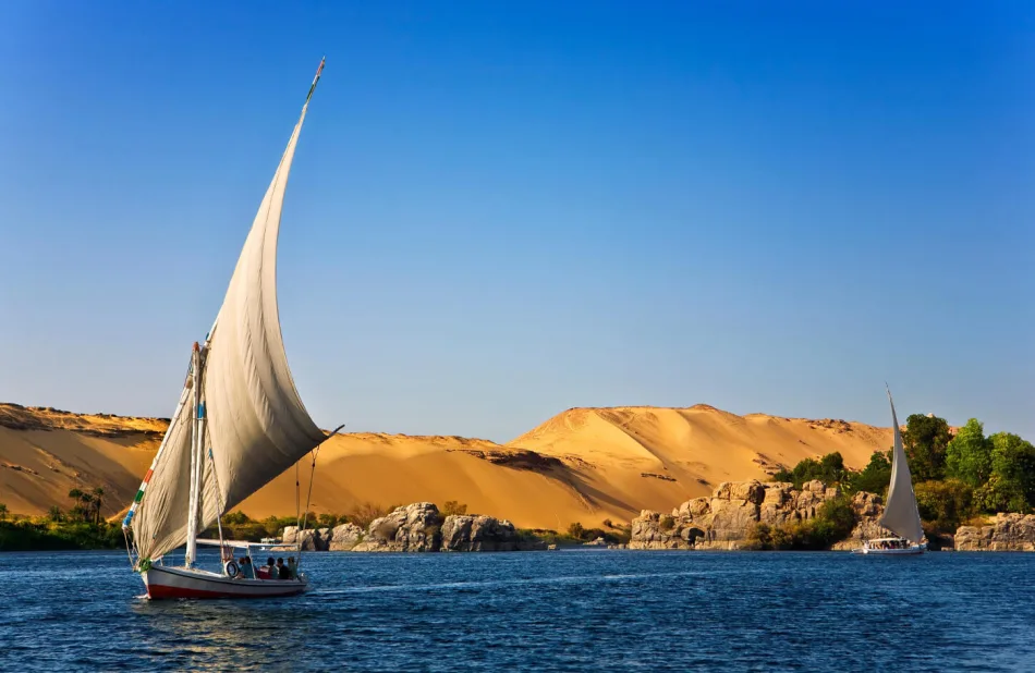 Trip to Aswan with Felucca Nile Ride