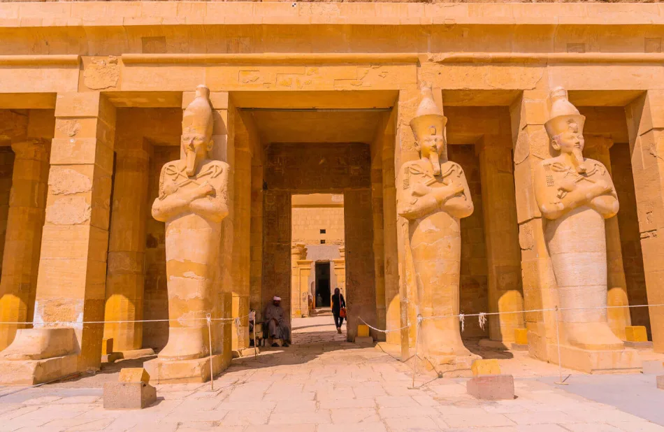 Visiting Hatshepsut Temple from Luxor