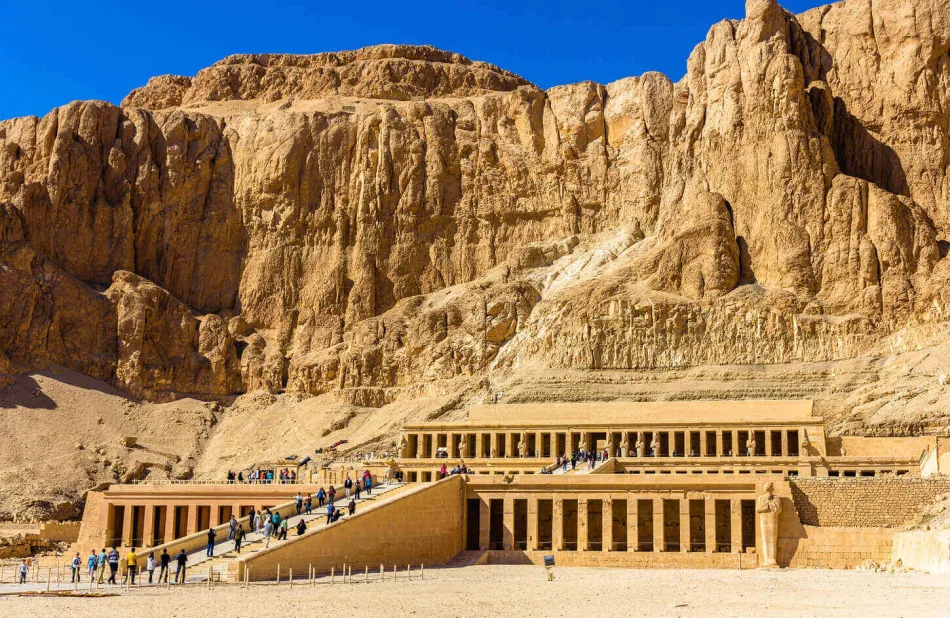 Temple of Hatshepsut in Luxor Egypt