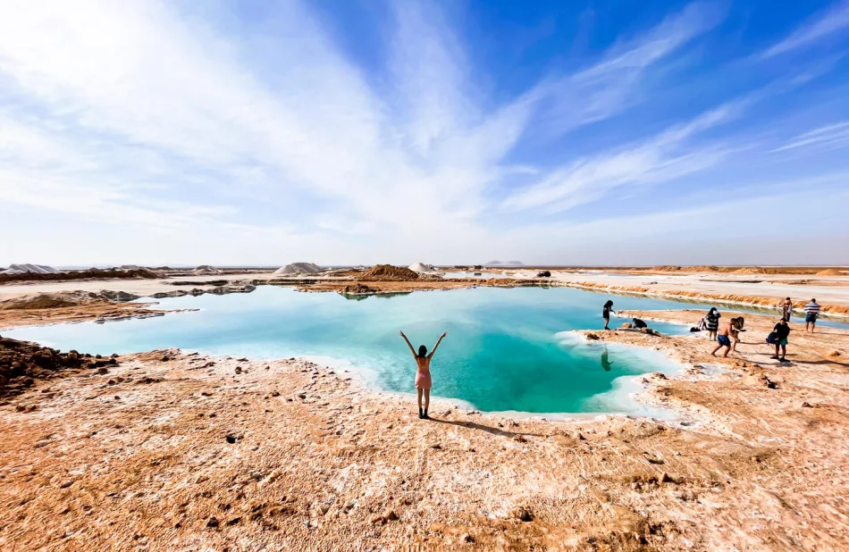 Salt oases in Siwa