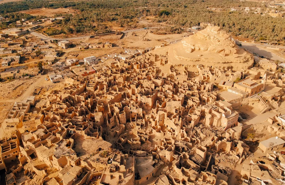 Shali village in Siwa